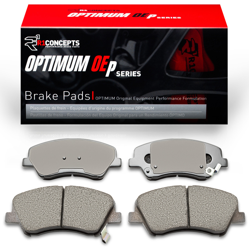 Hyundai Accent Brake Pads - Front - R1 Concepts - Optimum OE - `18-`23
